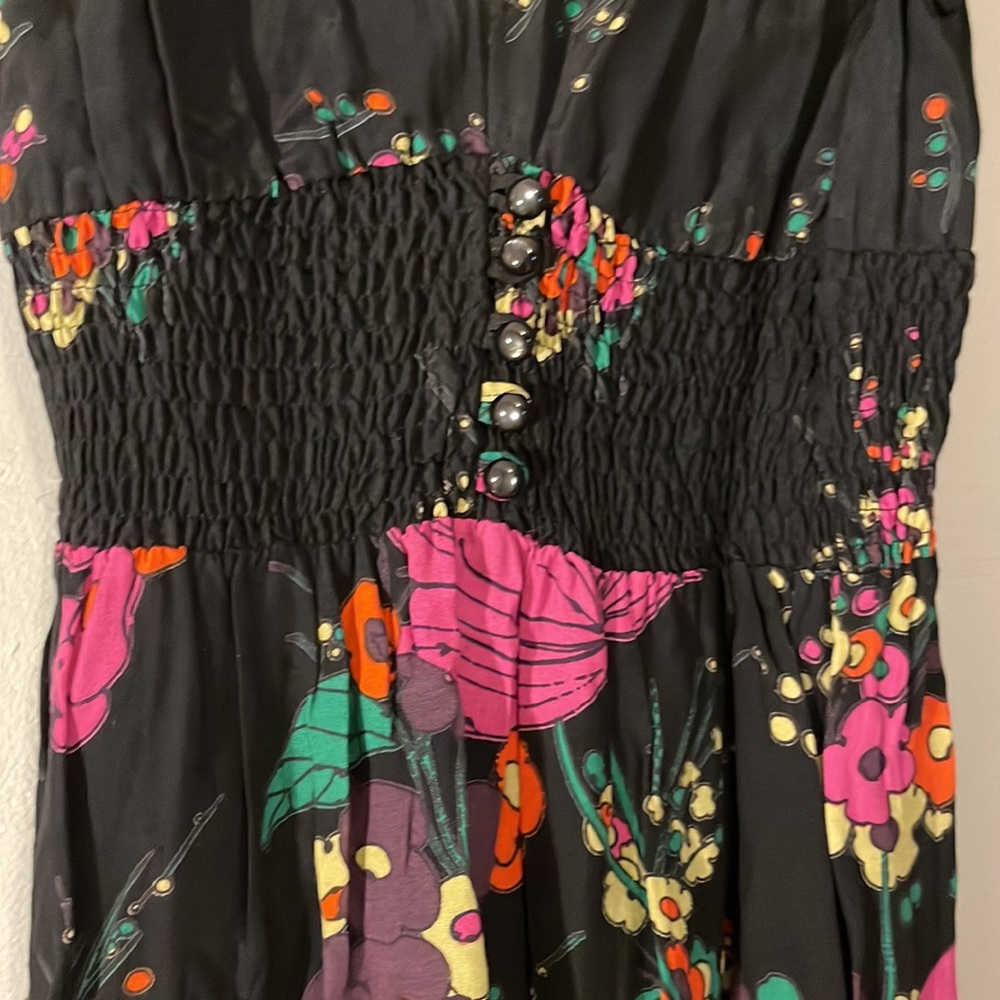 H&M flower/ flowy tank dress size 6 - Picture 3 of 5
